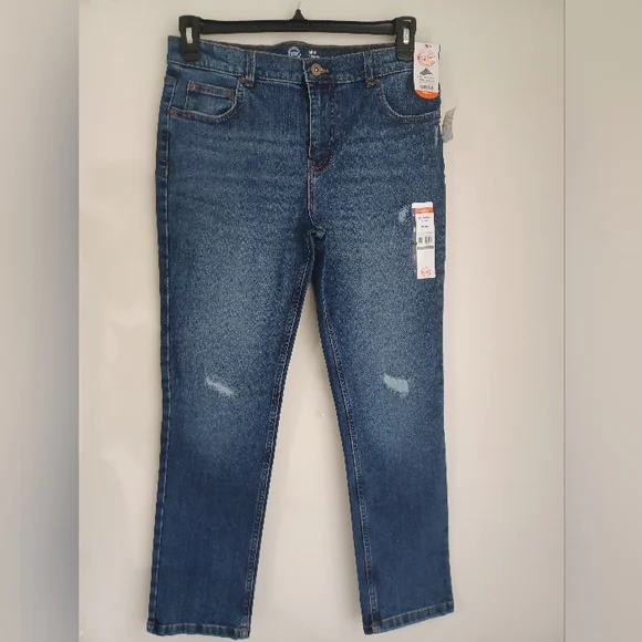 wonder nation Bottoms Boys Wonder Nation Slim Jeans Adjustable